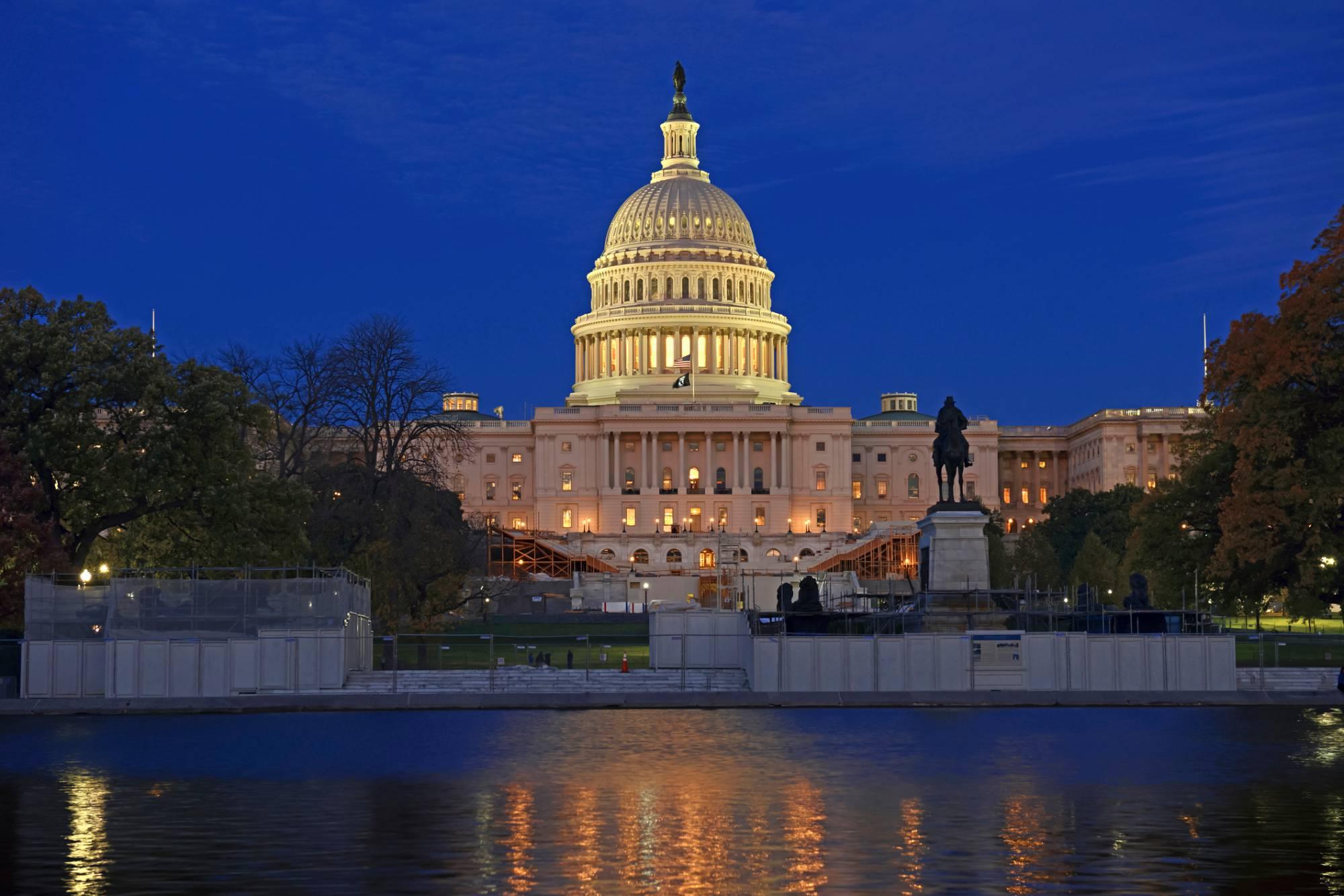 The capitol building in Washington D.C.